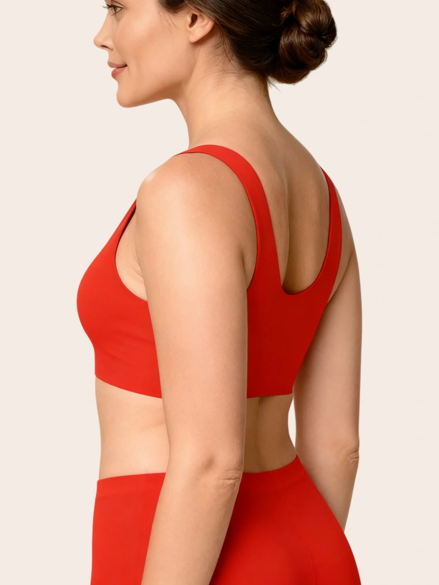 Soft Intention Jelly Bra – Wireless, Seamless Deep V Push-Up Comfort