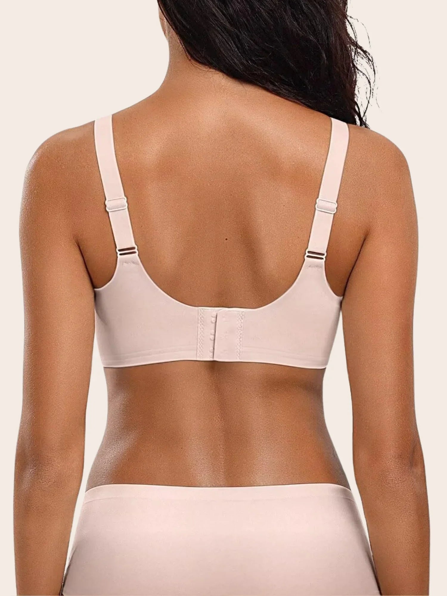 V Neck Scalloped Wireless Bra