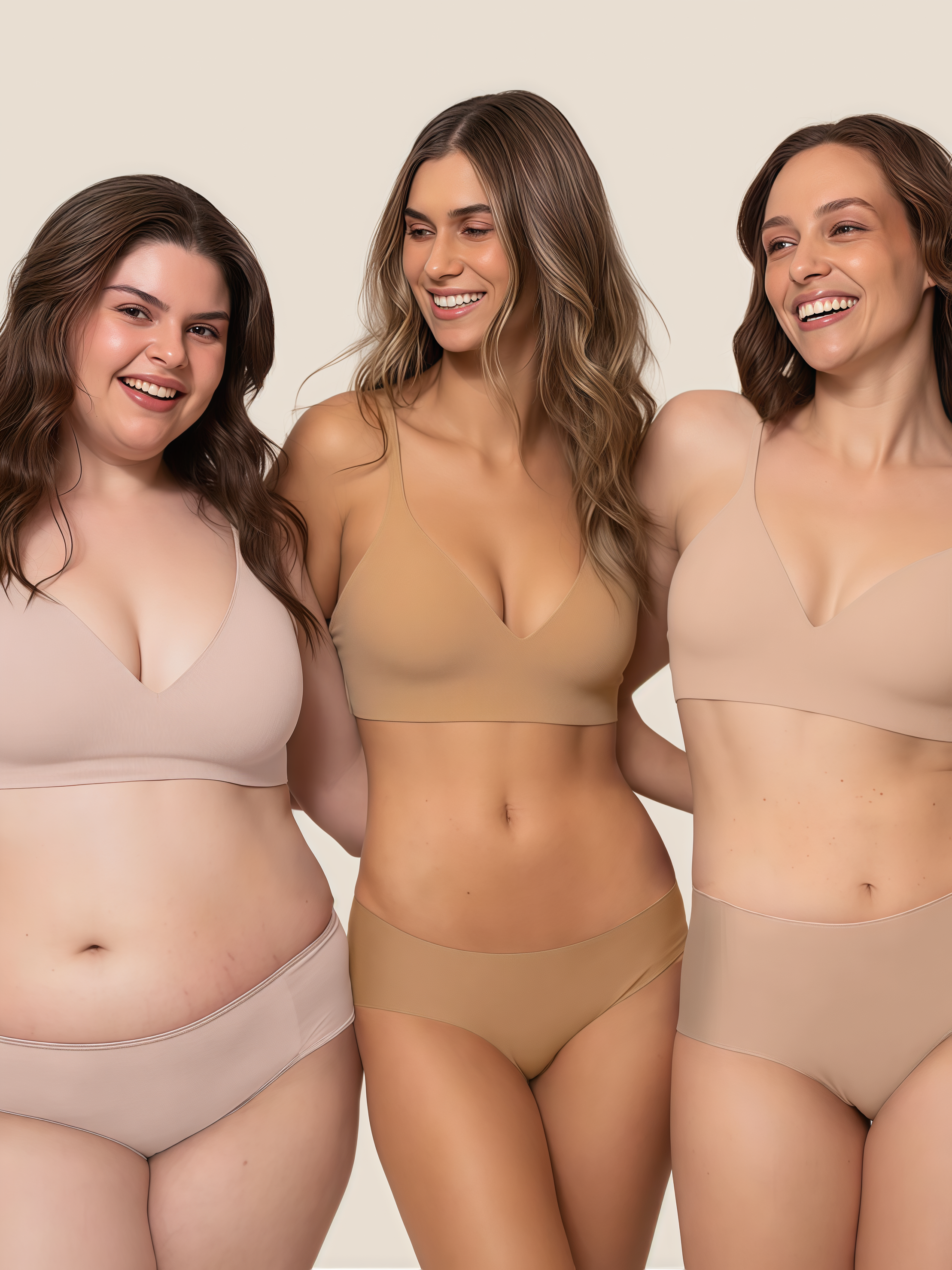 V Neck Jelly Bra with Back Clasp