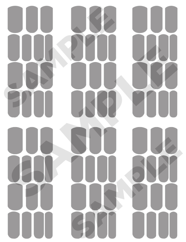 10 Premium Waterslide Nail Decal Templates ✦ 9 Editable Designs + FREE Kids Nail Art | Instant Digital Download for DIY Manicures
