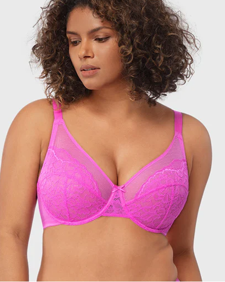 Pink Breast Minimizer Bra - Enchant