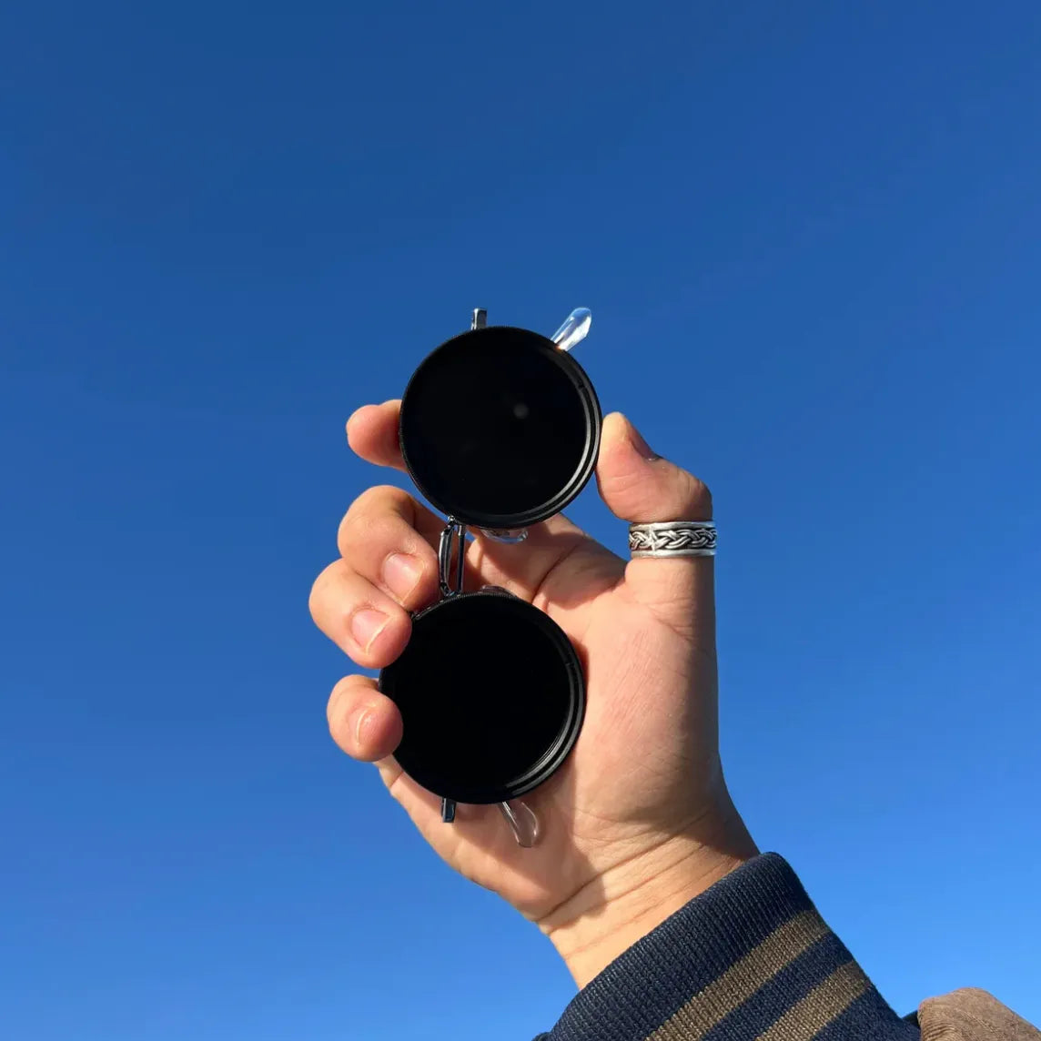 9-Level Adjustable Adaptive Vision Sunglasses:Protect Your Vision (with box and cloth)