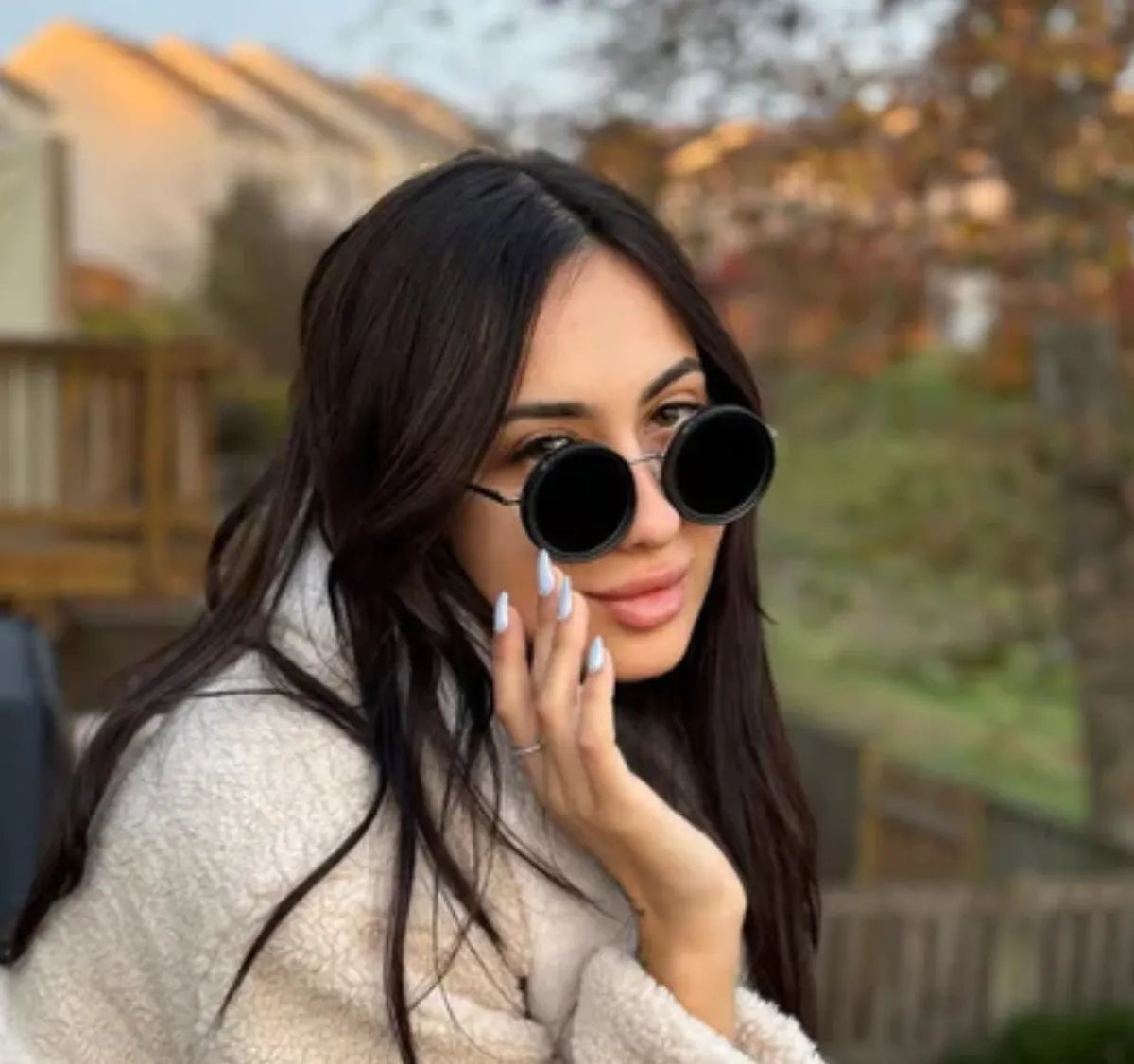 9-Level Adjustable Adaptive Vision Sunglasses:Protect Your Vision (with box and cloth)