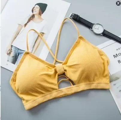 Cross Bralette Motion Yellow One Size S2fc49c201557453e901b85222a1fedca8