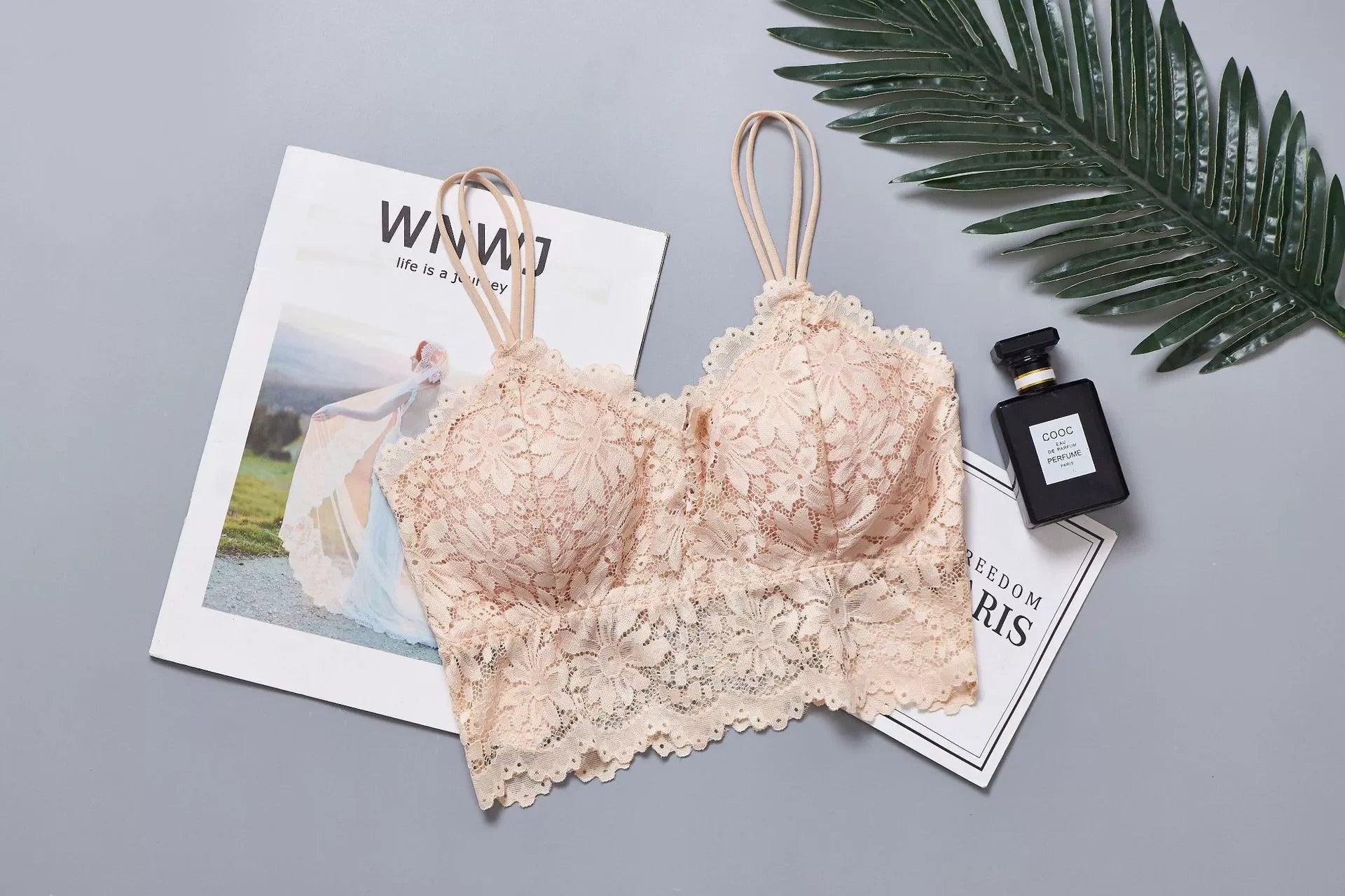 Lace Bralette Comfort Beige Sef20bf3e620d40c59637a0286bfb8de35