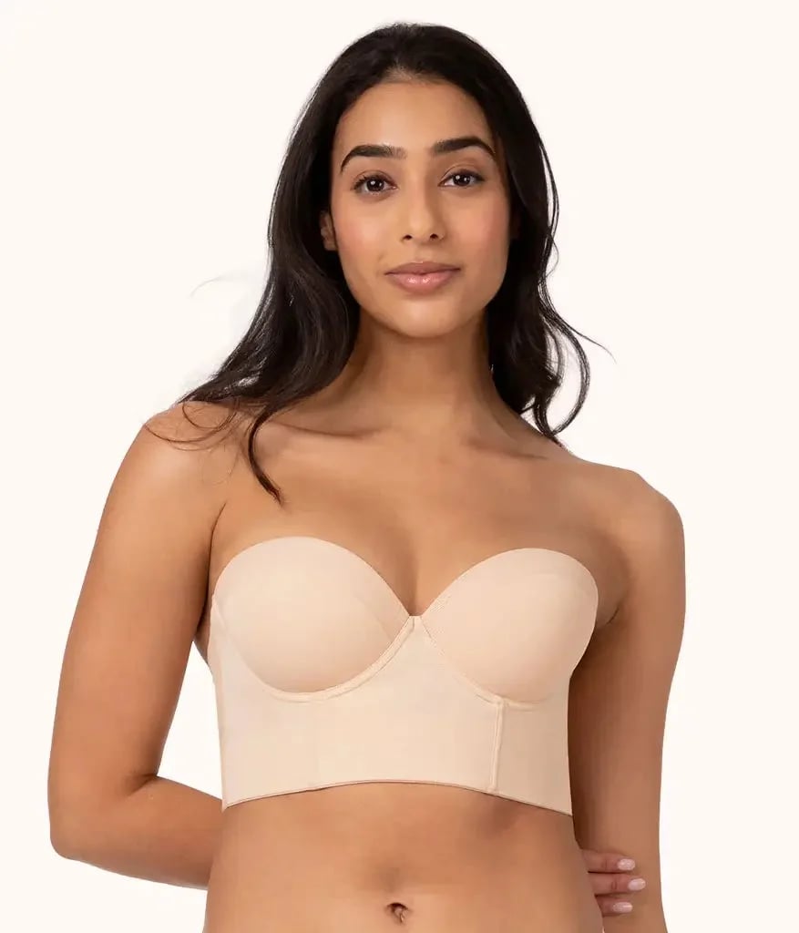 GO-beauty LOW BACK STRAPLESS BRA
