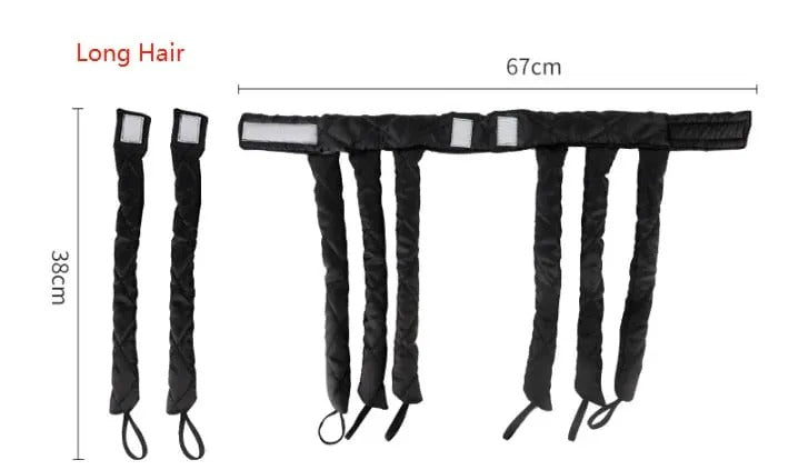 Sleeping Headband Heatless Curling Iron