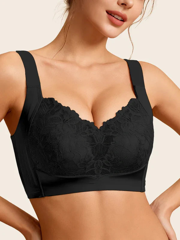 Floral Lace Wireless Bra