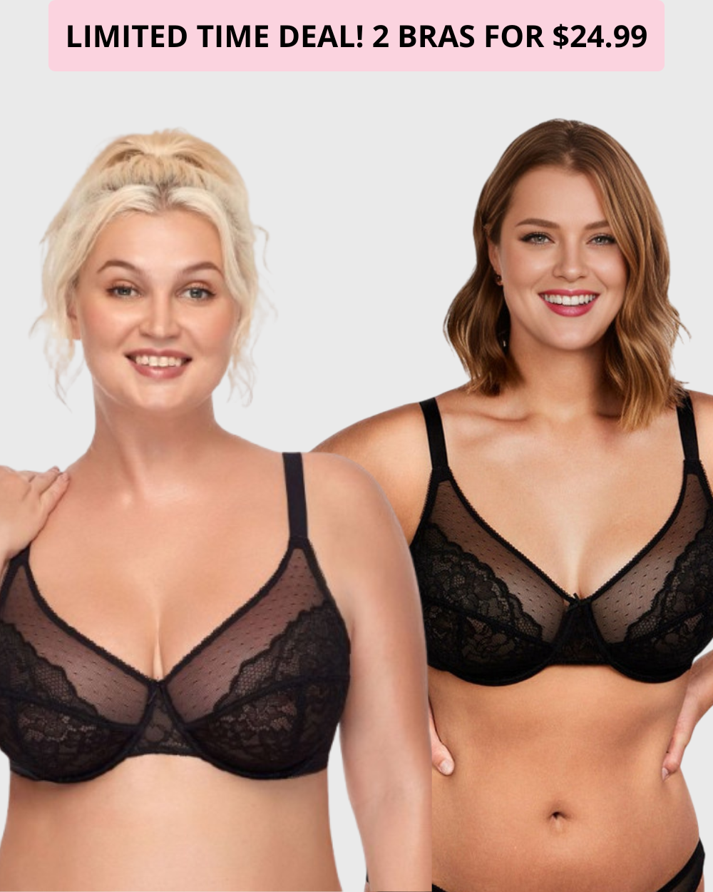 Breast Minimizer Bra Special Bundle