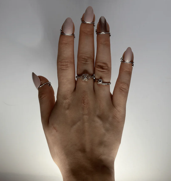 GO-BEAUTY Handcrafted Nail Rings