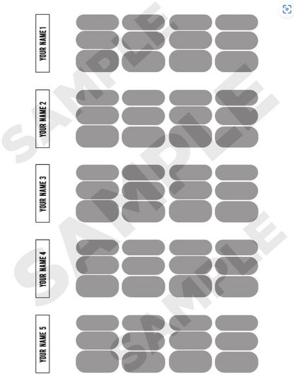 10 Premium Waterslide Nail Decal Templates ✦ 9 Editable Designs + FREE Kids Nail Art | Instant Digital Download for DIY Manicures