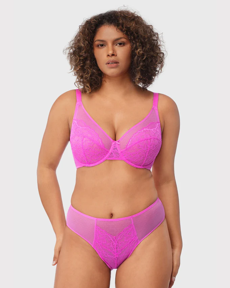 Pink Breast Minimizer Bra - Enchant