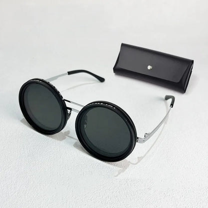 9-Level Adjustable Adaptive Vision Sunglasses：Protect Your Vision (with box and cloth)