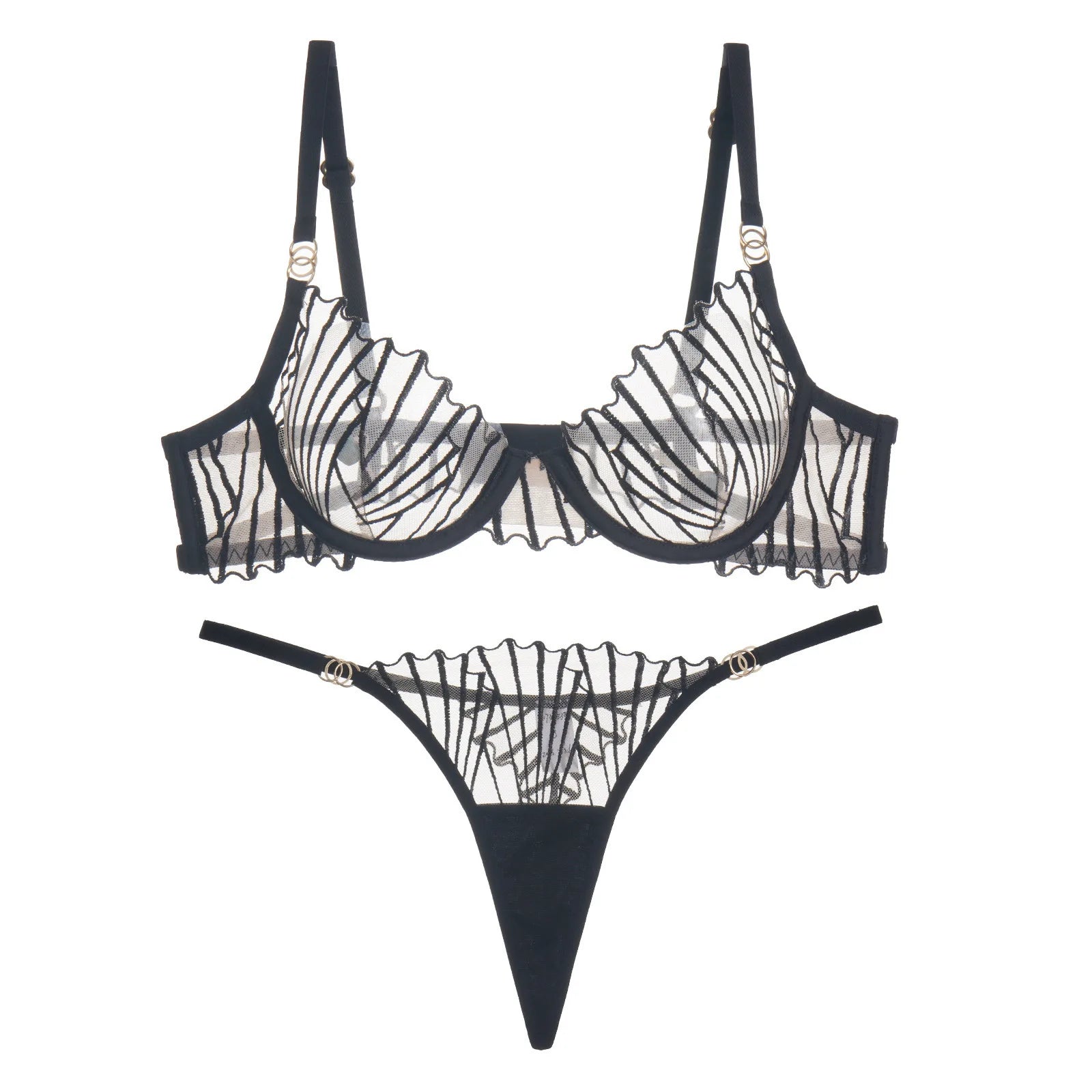 Gobe French Charm 5 T-back Suit S022b1187d9134665824f571a3bdaf422E