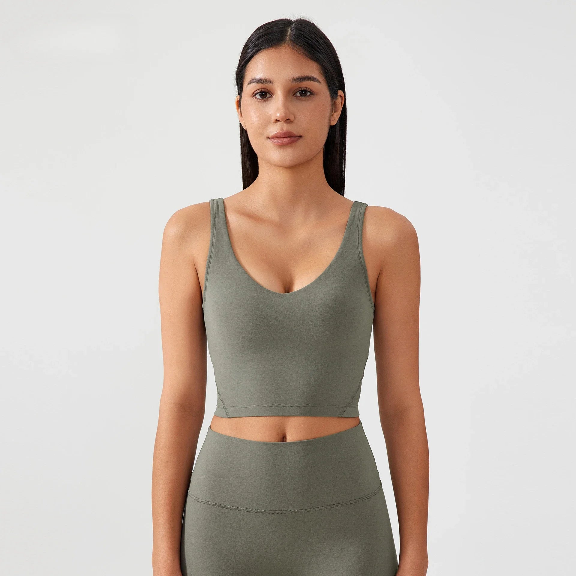 Active Bralette Comfort Khaki Brown S1321e91b11844d5b94aed676fcbb93ad5