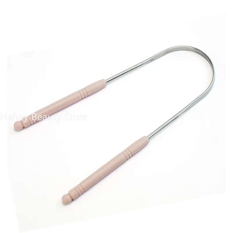 1PCS Stainless Steel Tongue Scraper