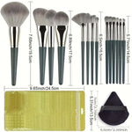 14Pcs Makeup Brushes