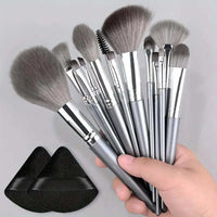 Silvery Powder Puff