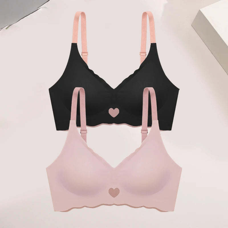 Seamless Bralette Duo SET 2 One Size Sd80d5902fabf469481d2d03c2a6396076