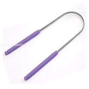 1PCS Stainless Steel Tongue Scraper