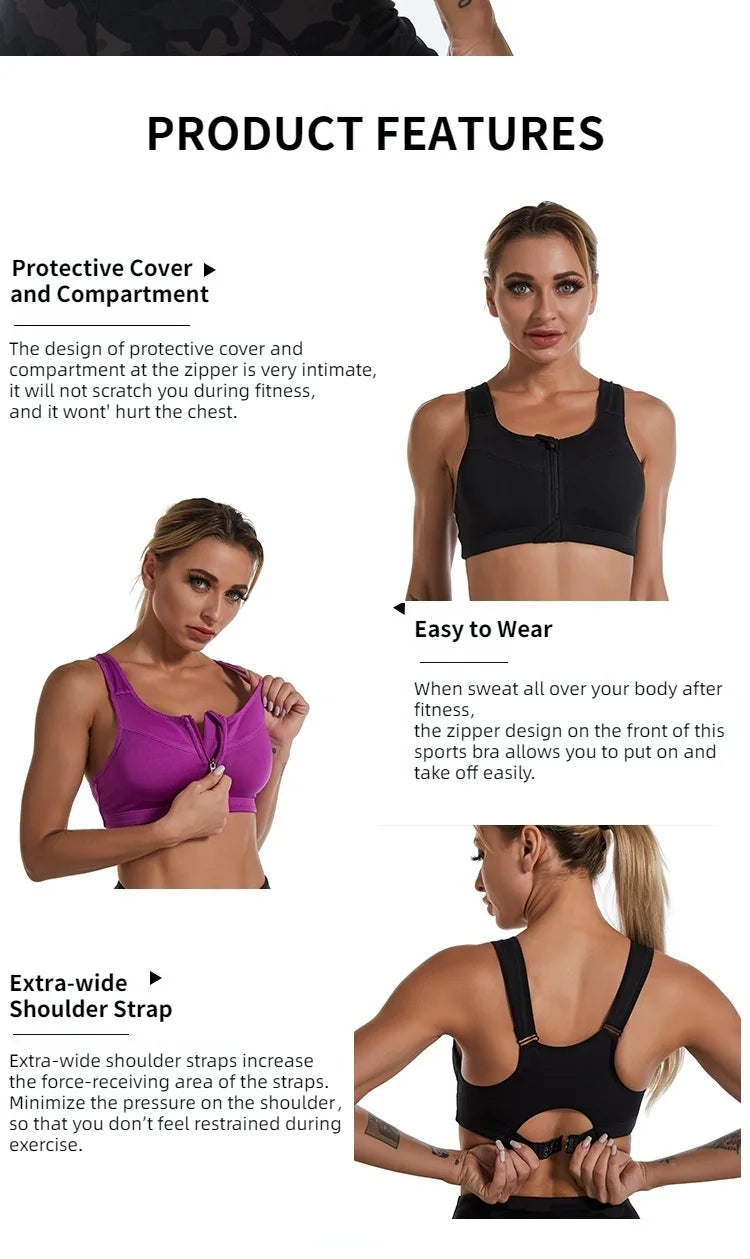 Zipper Bralette Power Sf7caaac172804adab3ef9fd0965537531