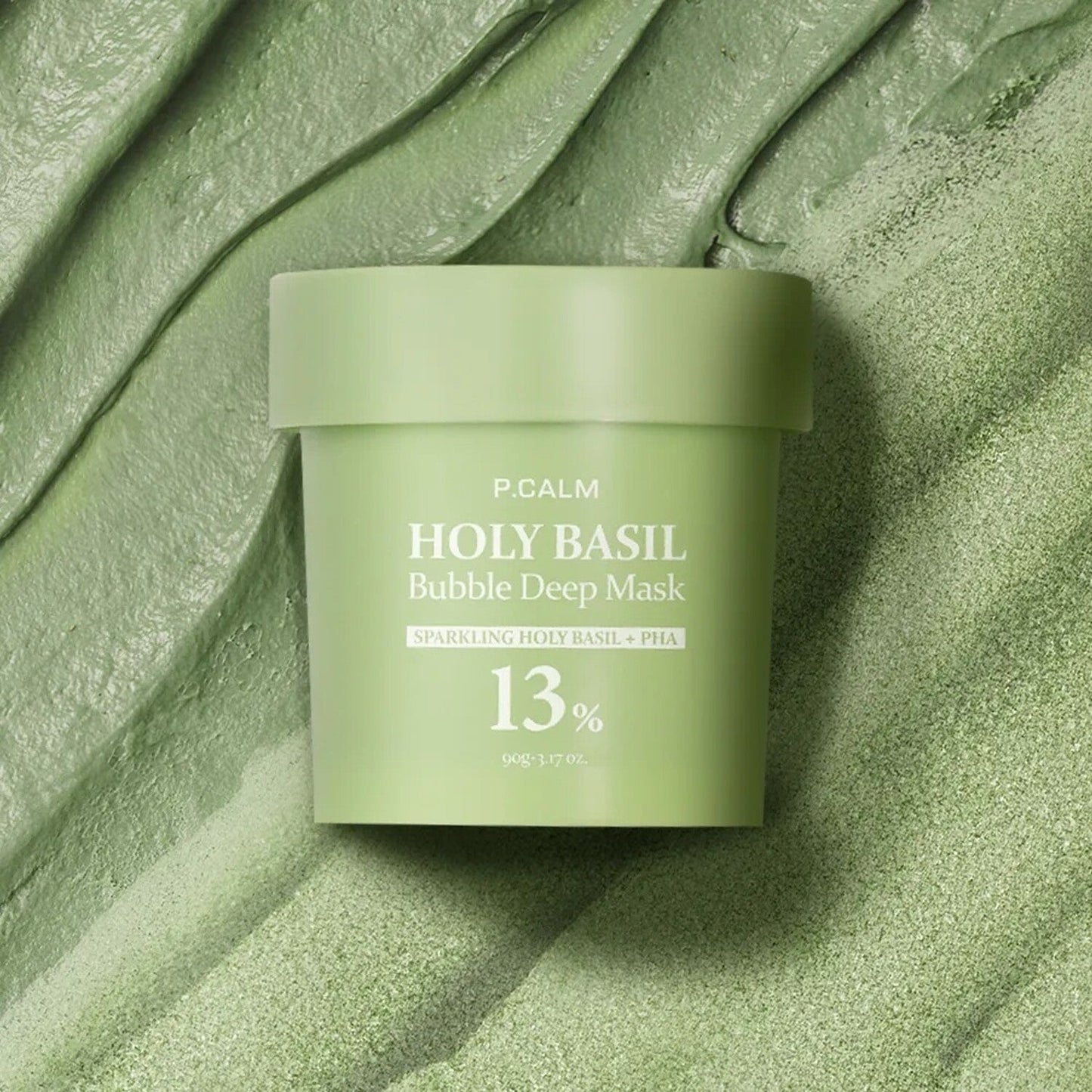 Holy Basil Bubble Deep Mask - 13% PHA Skincare Elixir