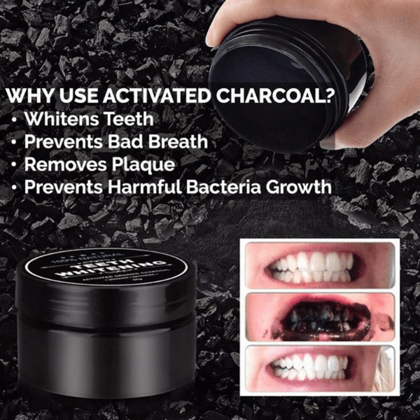 TEETH WHITENING CHARCOAL POWDER