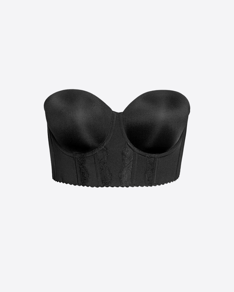 The Low Back Strapless Bra Black ebcd5cd8bb23f74fb26bb2dcbdd2ac1d
